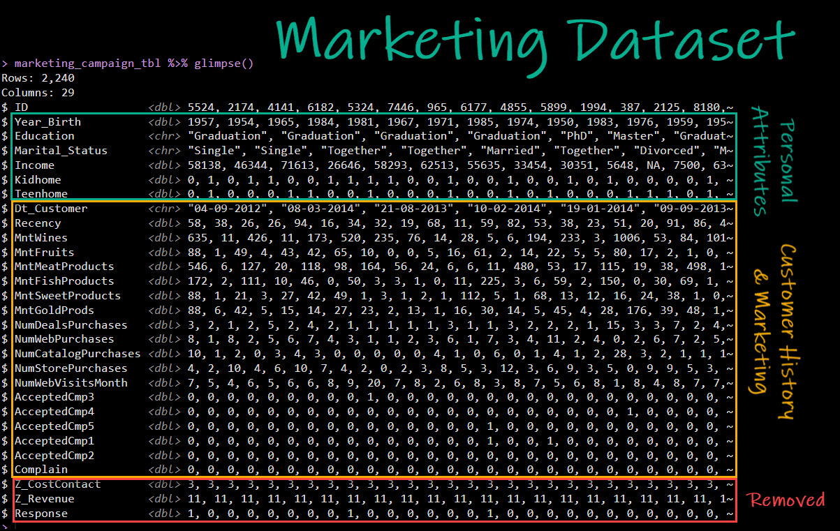 Marketing Dataset
