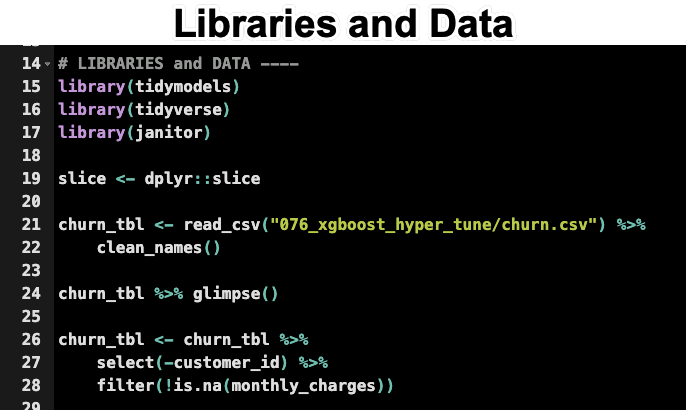 Libraries and Data