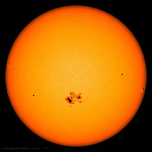 NASA Sunspots