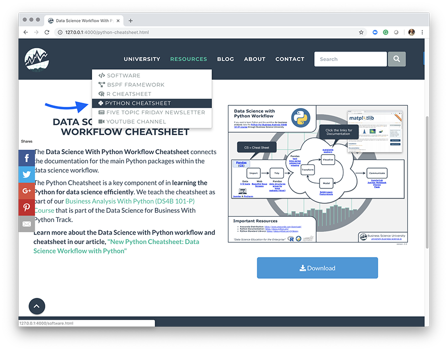 Getting the ULTIMATE Python Cheat Sheet