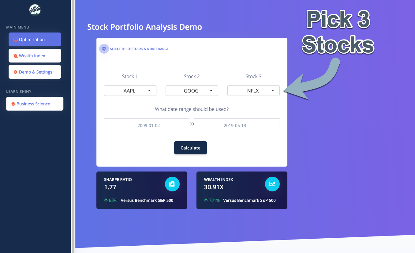 Pick 3 Stocks