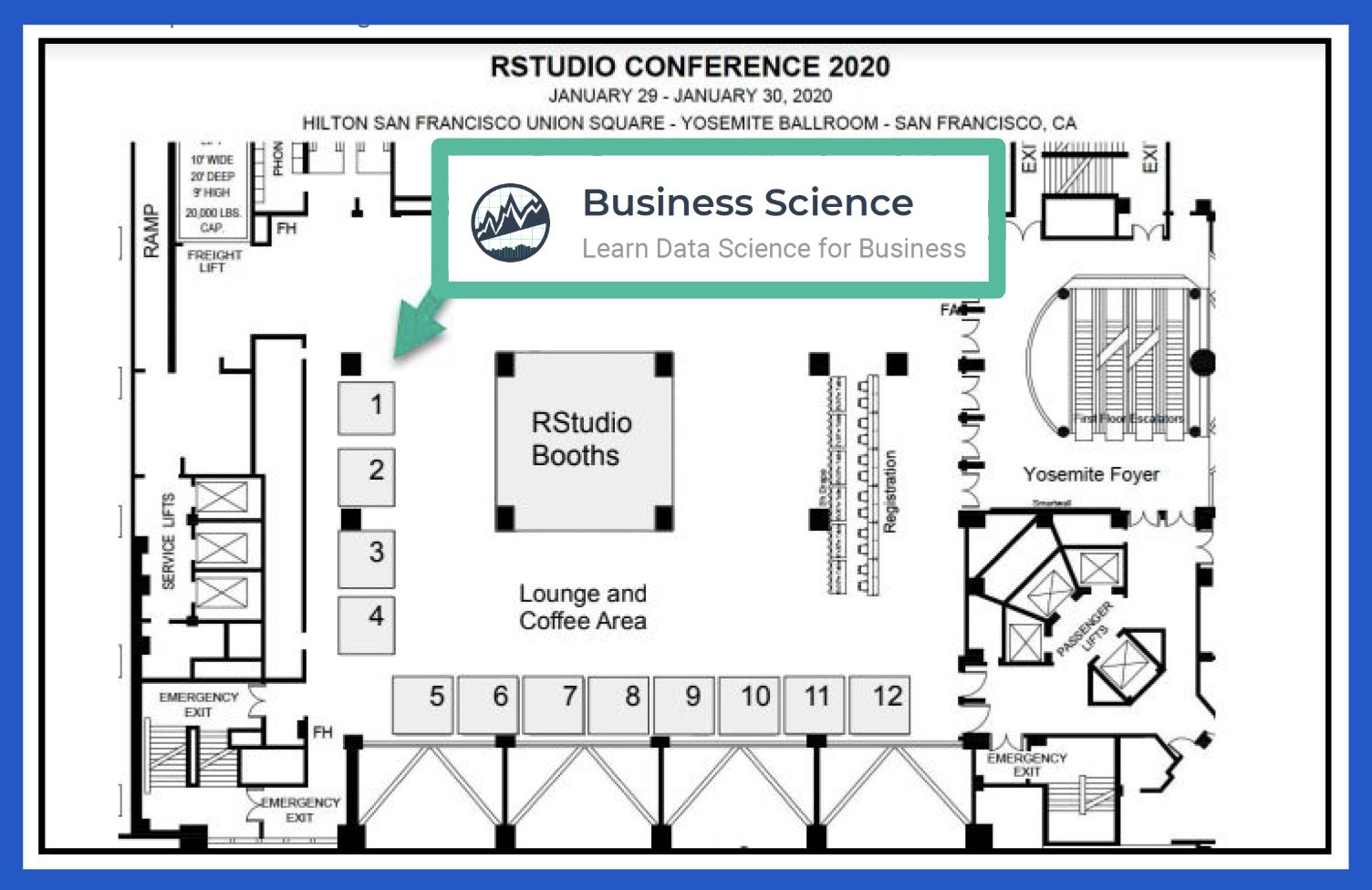 Business Science Booth