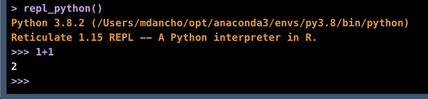 Python Interactively