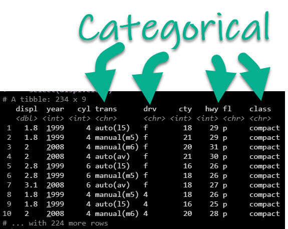 PCA Category Data Conversion