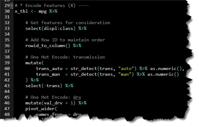 PCA Data Wrangling