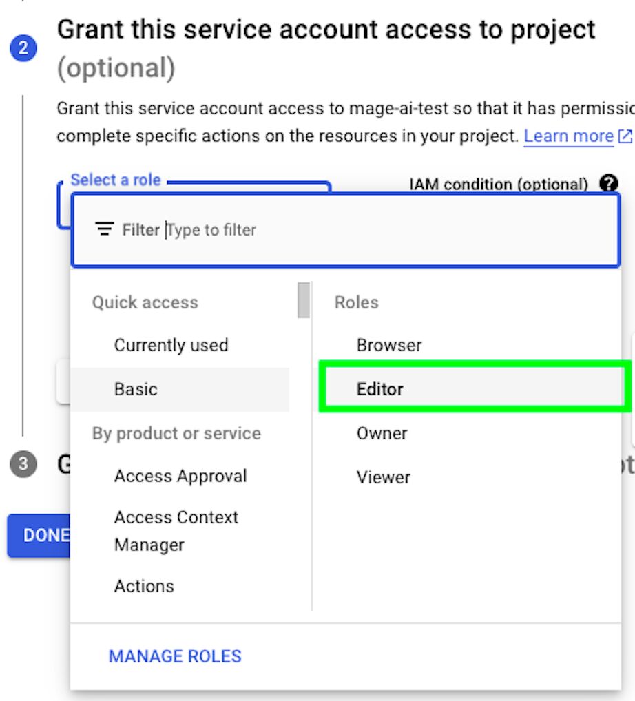 Set Editor Role